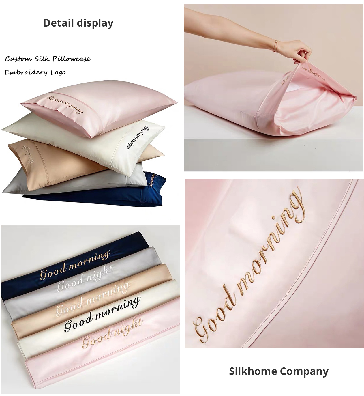 China 100% Silk Pillowcase supplier, manufacturer, factory