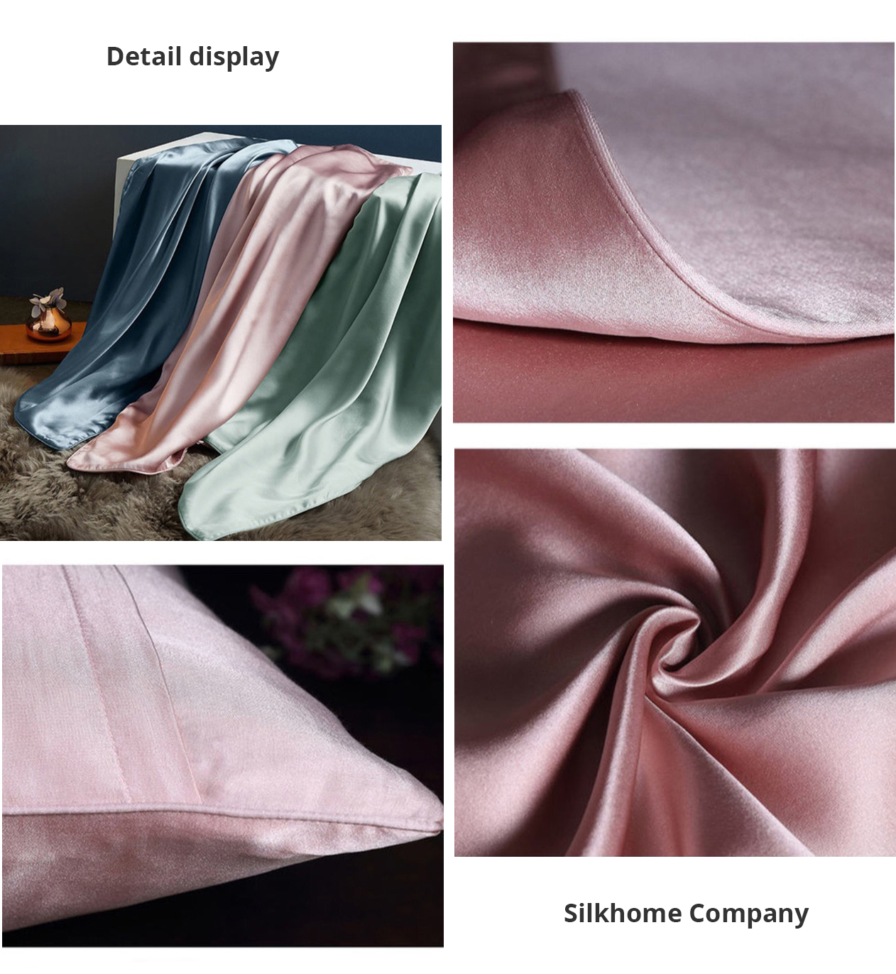 19mm/22mm Natural Mulberry Silk Pillowcase | Natural Mulberry Silk Pillowcase | Silk Pillowcase