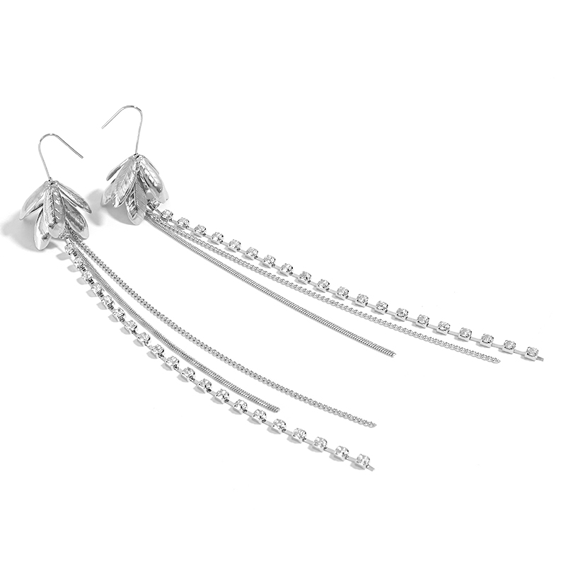 Leaf Tassel Earrings | Tassel Personality Earrings | Super Fairy Earrings