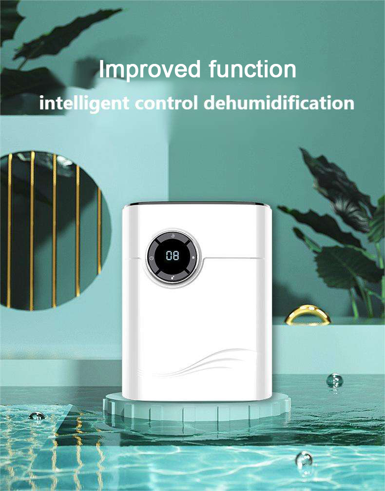 Portable Anion Air Dehumidifier | Household Intelligent Air Dehumidifier | Controlled Air Dehumidifier