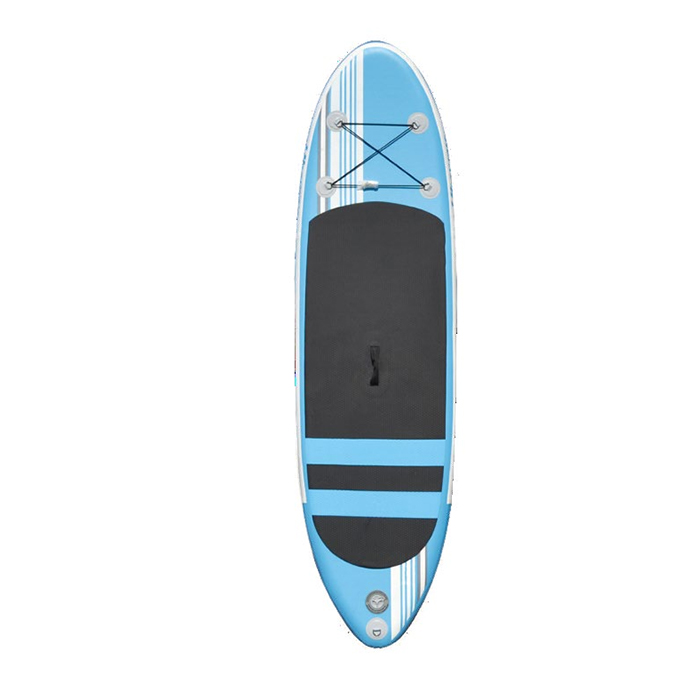 Inflatable vertical surfboard