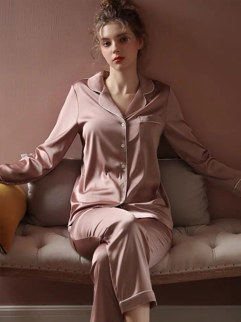 Women's Silk Pajamas Female Summer | Silk Pajamas | Women's Silk Pajamas