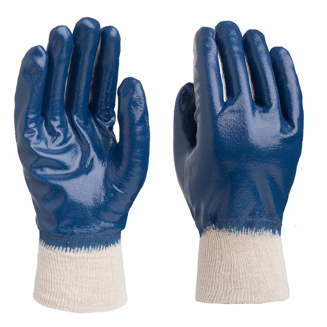 Knit cuff gloves | Heavy nitrile gloves | Fully coated gloves