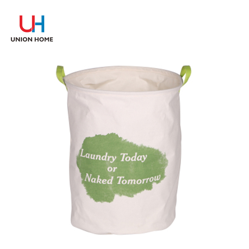 poly cotton with pe coating laundry bin