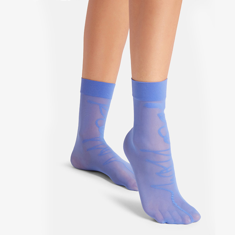 Slimming below the knee nylon spandex pantyhose graduated compression stockings knee high sock
