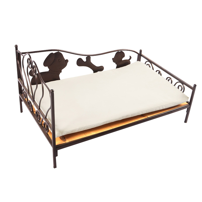 Wrought iron cat bed pet supplies