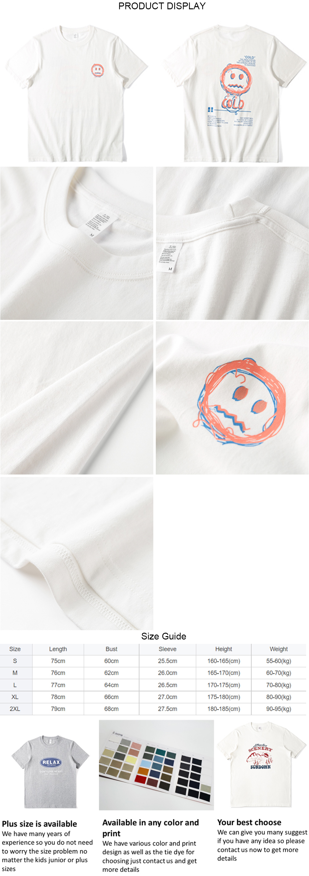  custom printing short sleeve 100% cotton sport cartoon graphic vintage T-shirt