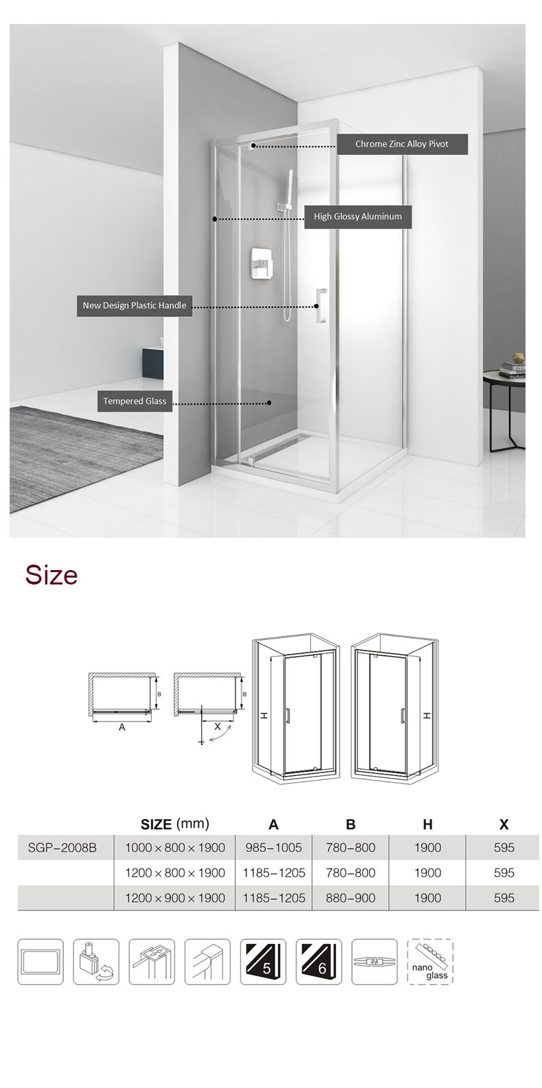 tub and shower enclosures manufacturers