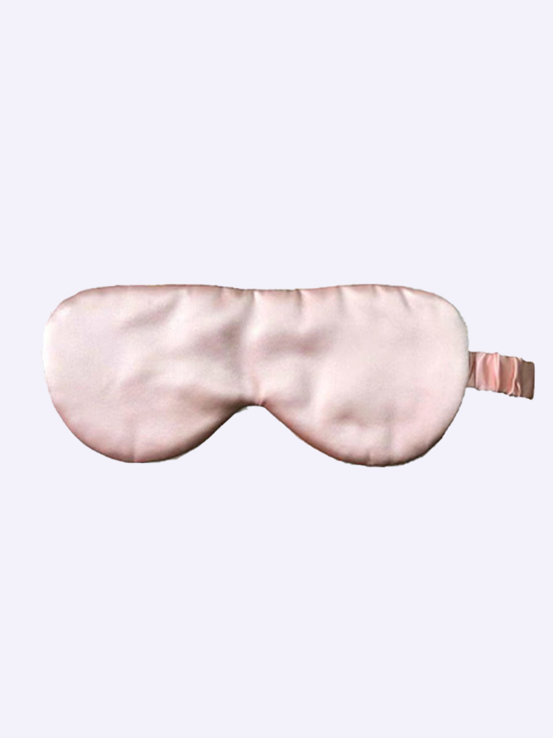 Wholesale 19mm Mulberry Silk Solid Color Sleep Eye Mask with Silk Scrunchies Set Custom Label Silk Gift Set