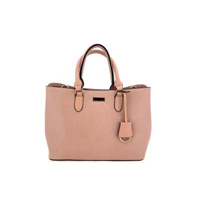 Large capacity brown handbag