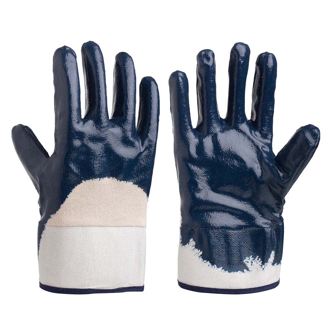 Safety cuff Heavy gloves | Nitrile half coated gloves | Half coated gloves