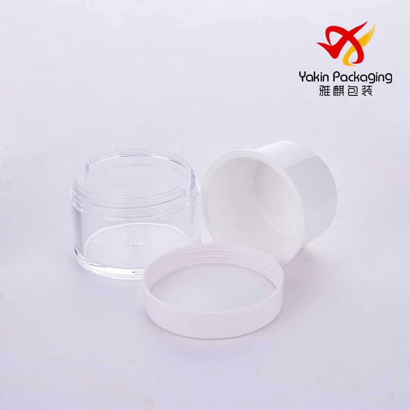  Refillable Acrylic  Cream Jar
