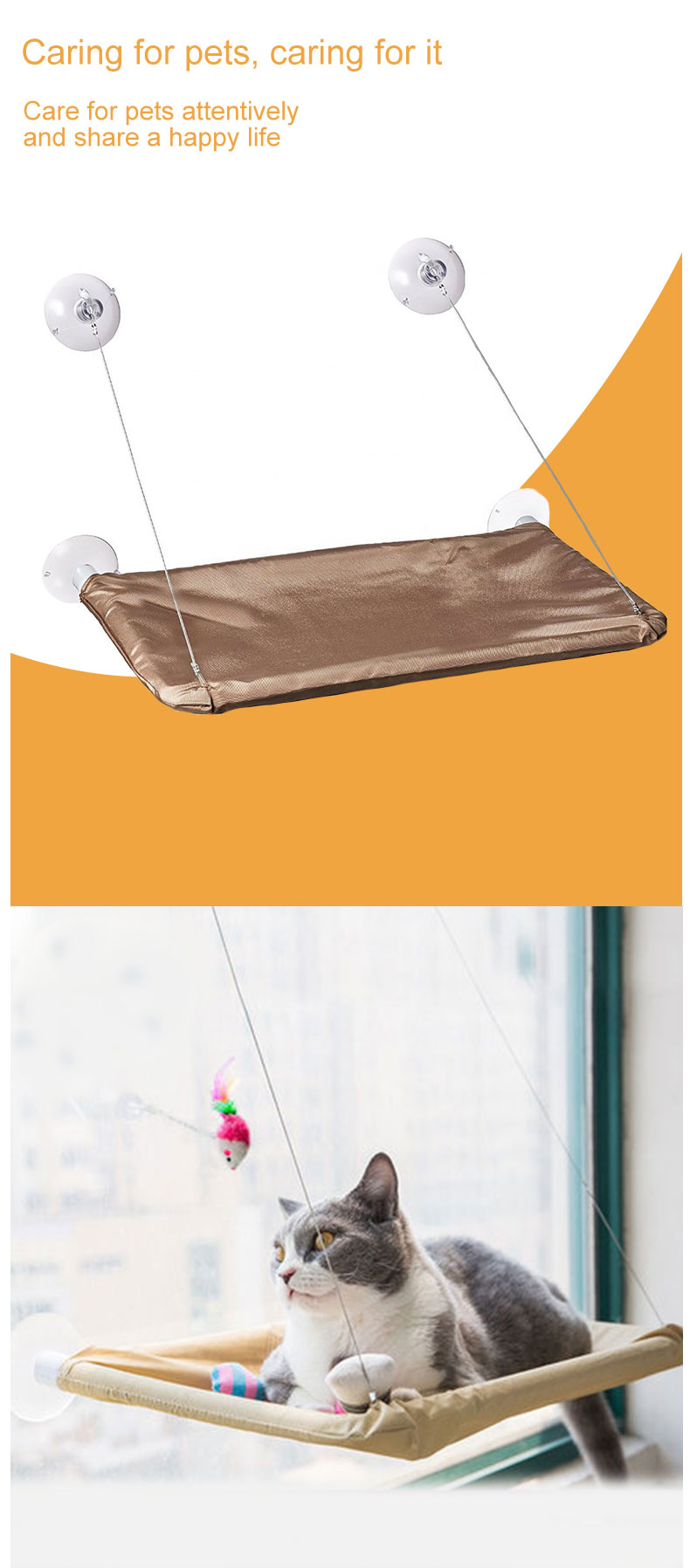 cat hammock pet product