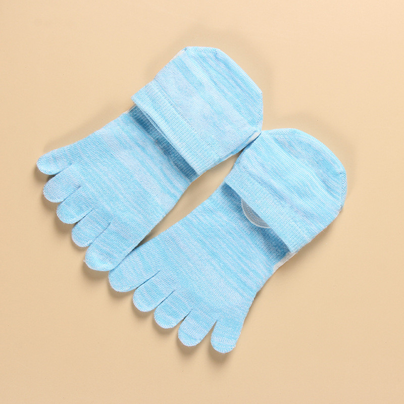 Blue yoga socks supplier