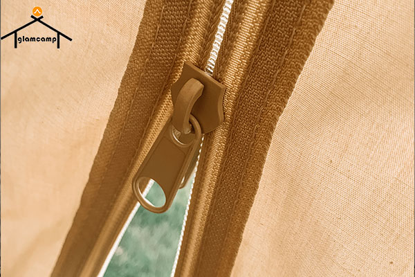 Customized metal zipper, not easy to get stuck, easy to open the door