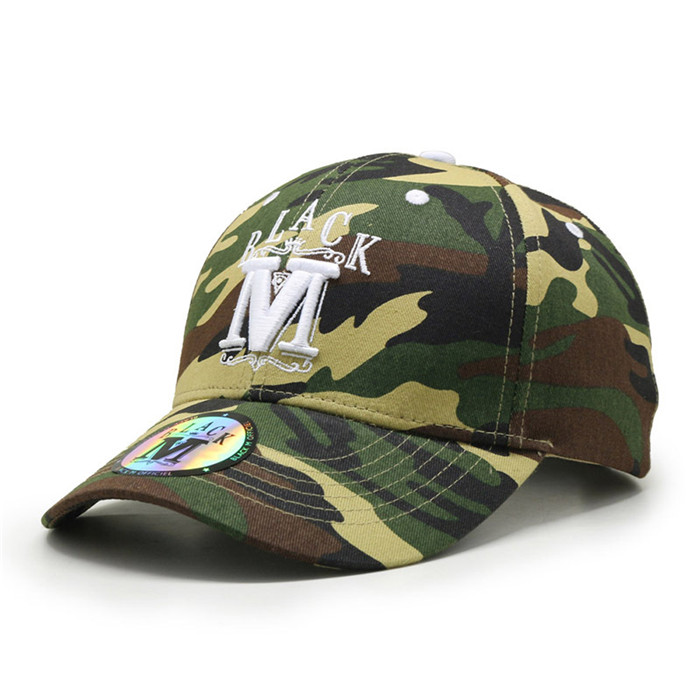 Shading camouflage baseball caps