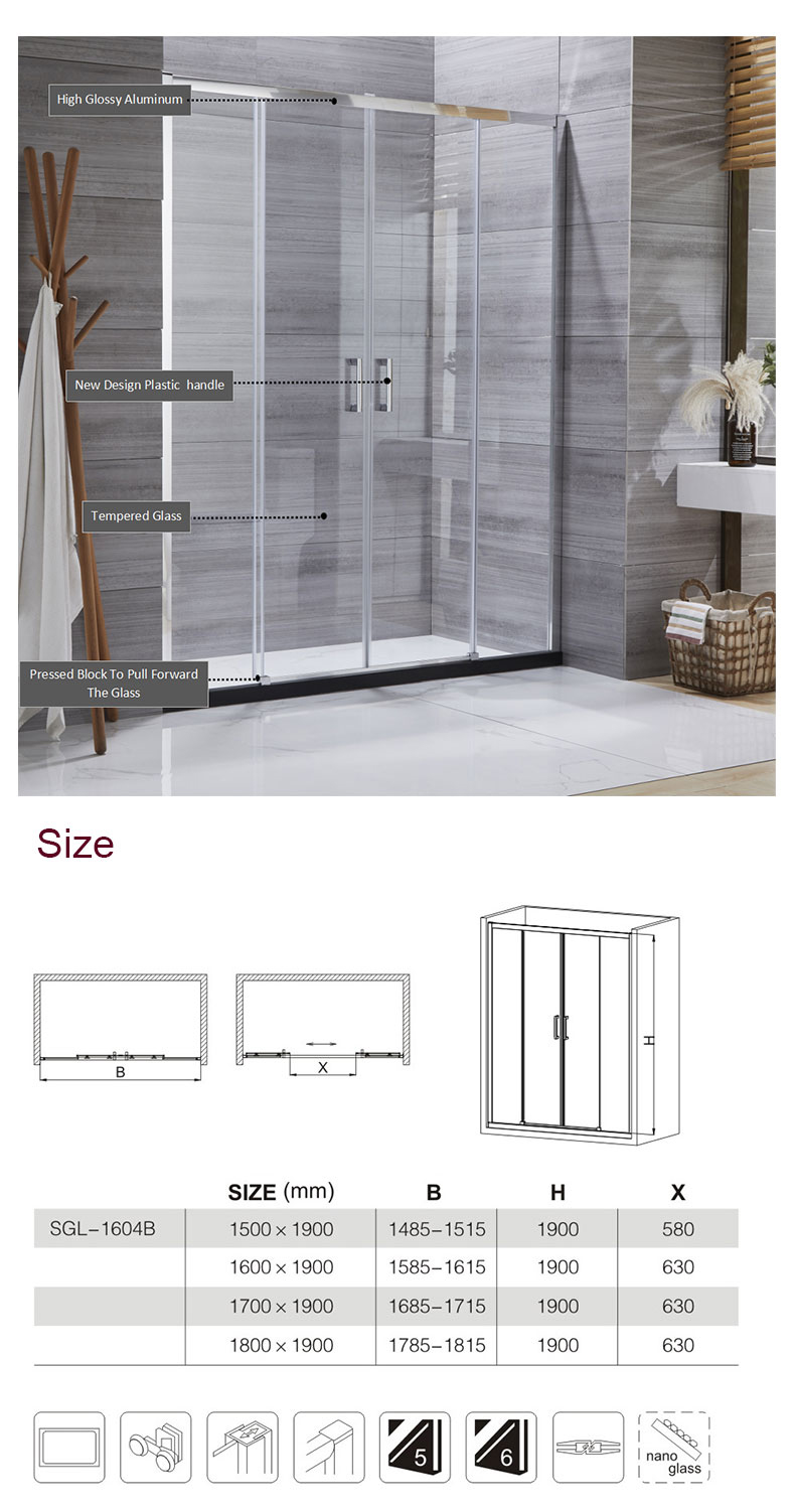custom shower doors manufacturers
