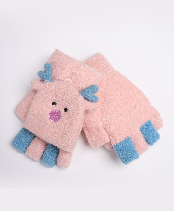 China wool kids gloves