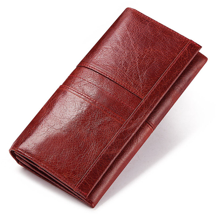 Genuine Leather Women Clutch Wallet