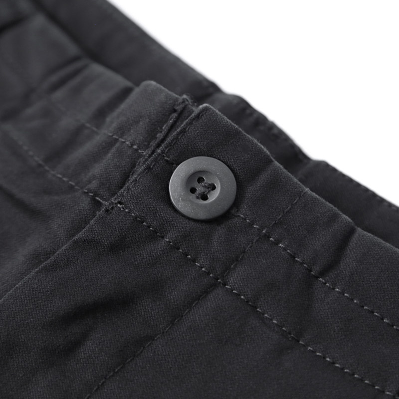 High quality men heavy knitted pants black mens cotton trouser blank cotton shorts