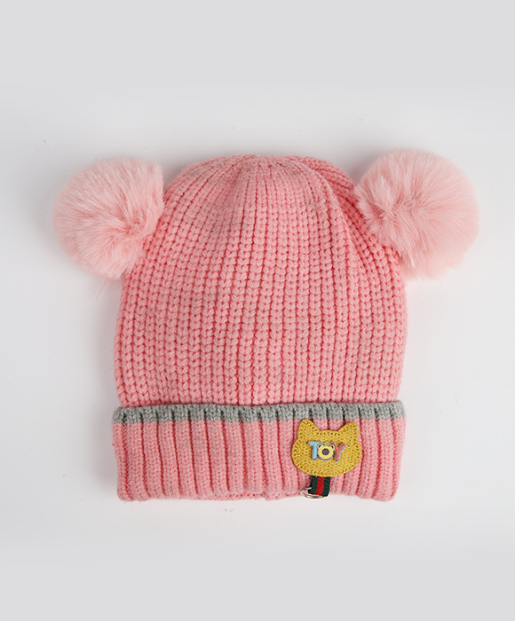 China custom pink kids hat