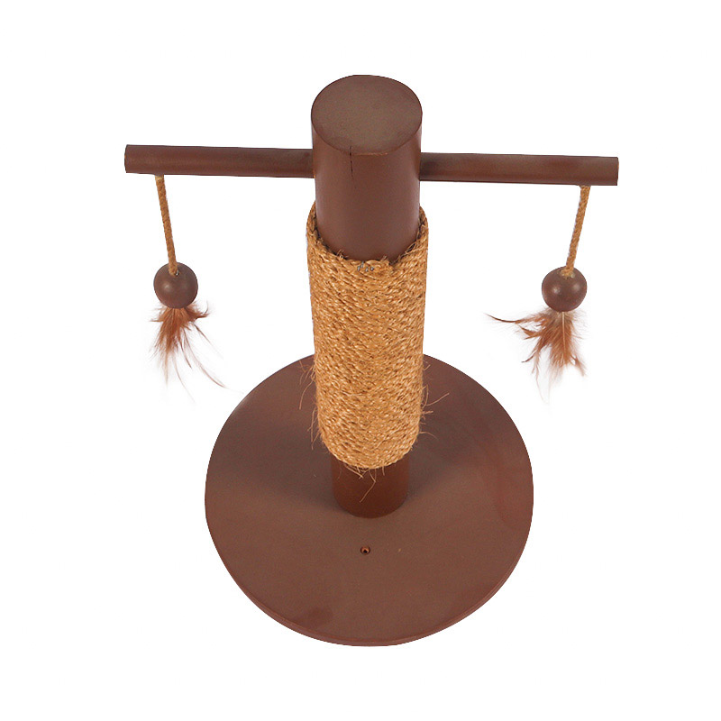 Hi to the solid wooden cat toy pet product