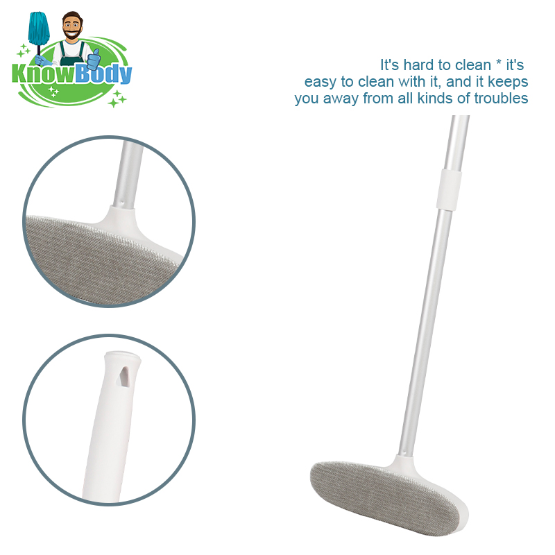 Multifunctional screen brush with long stick