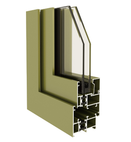 50C Series Heat Insulation Interior Inverted Casement Window