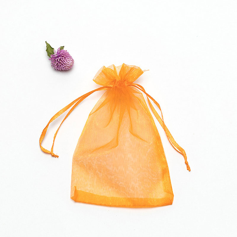 Transparent organza bag for candy