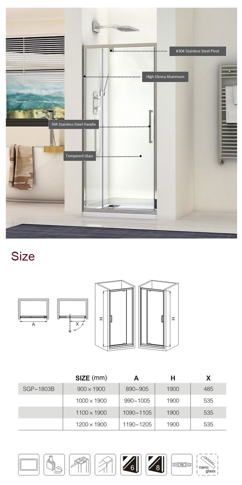 dreamline shower doors manufacturers