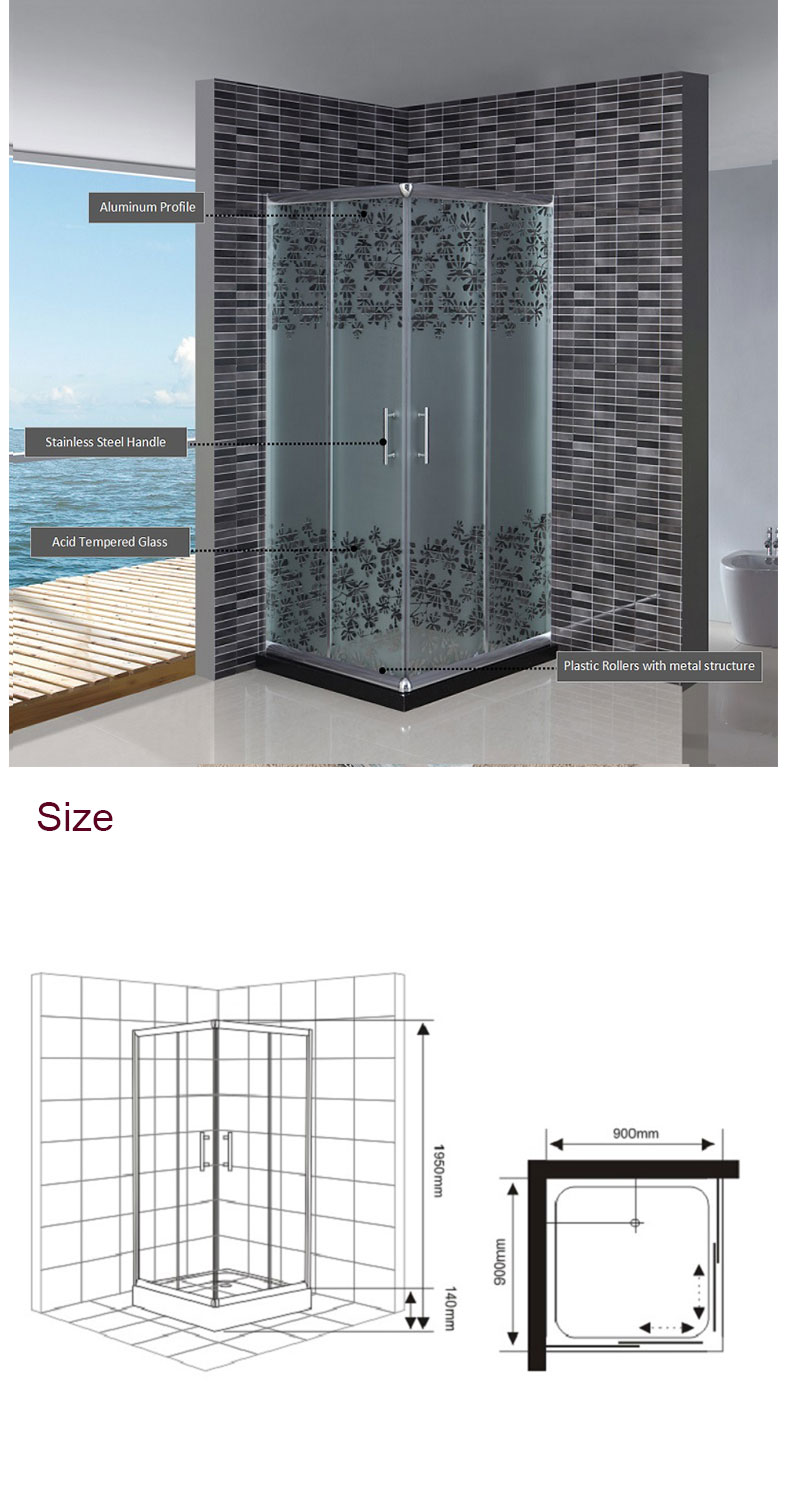 black shower enclosure manufacturers