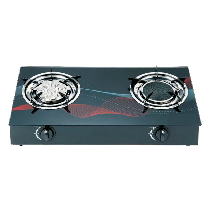 Commercial Gas Stove For Home | Best Portable Propane Gas Stove Double Burner | Top Glass Gas Stove