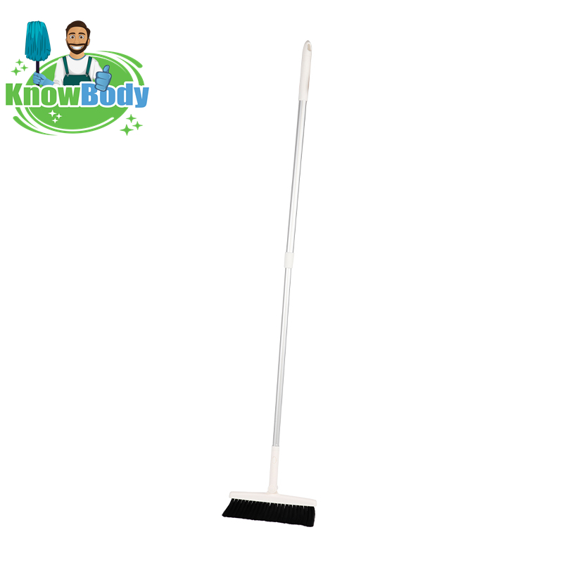 Broom indoor/outdoor with long handle-angle