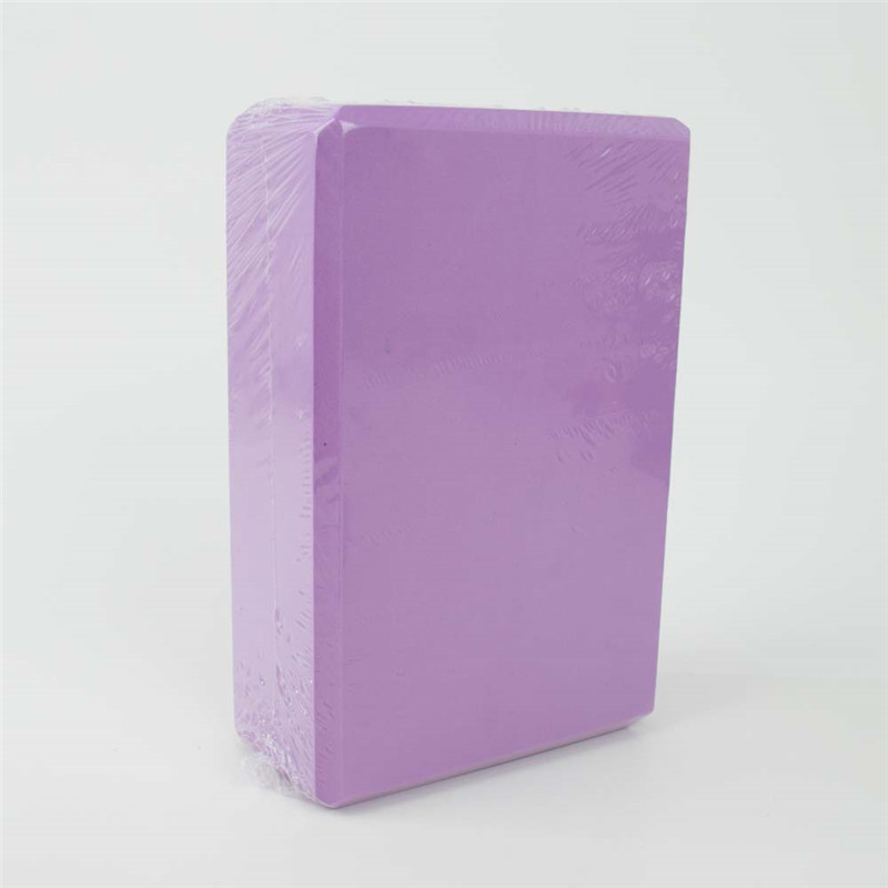 Custom Purple Yoga brick | China Yoga brick manufacturer | Yoga brick in China