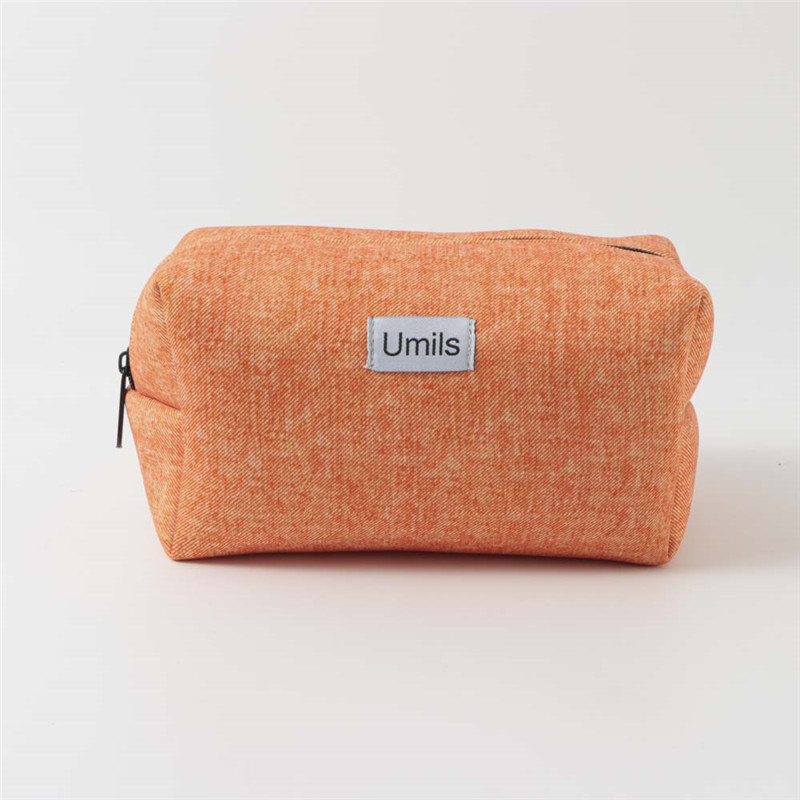 Orange Cosmetic Bag | Cosmetic Bag in China | Cosmetic Bag supplier