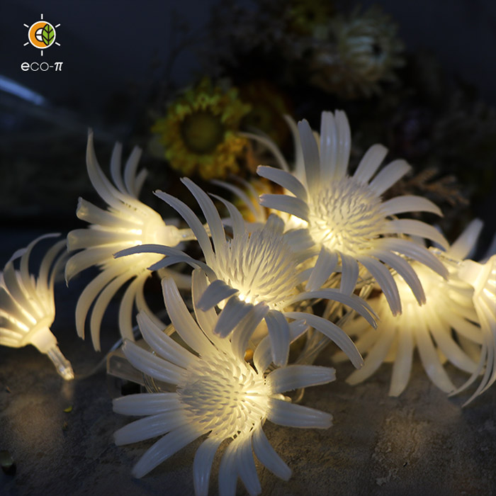 Flower string lights