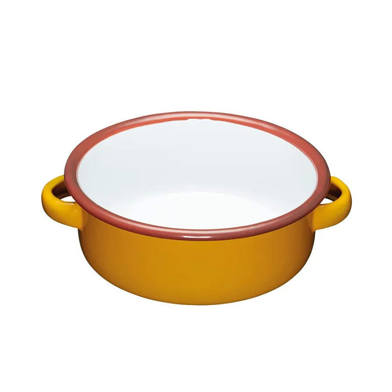 Enamel bowl E02-0063 glam camp