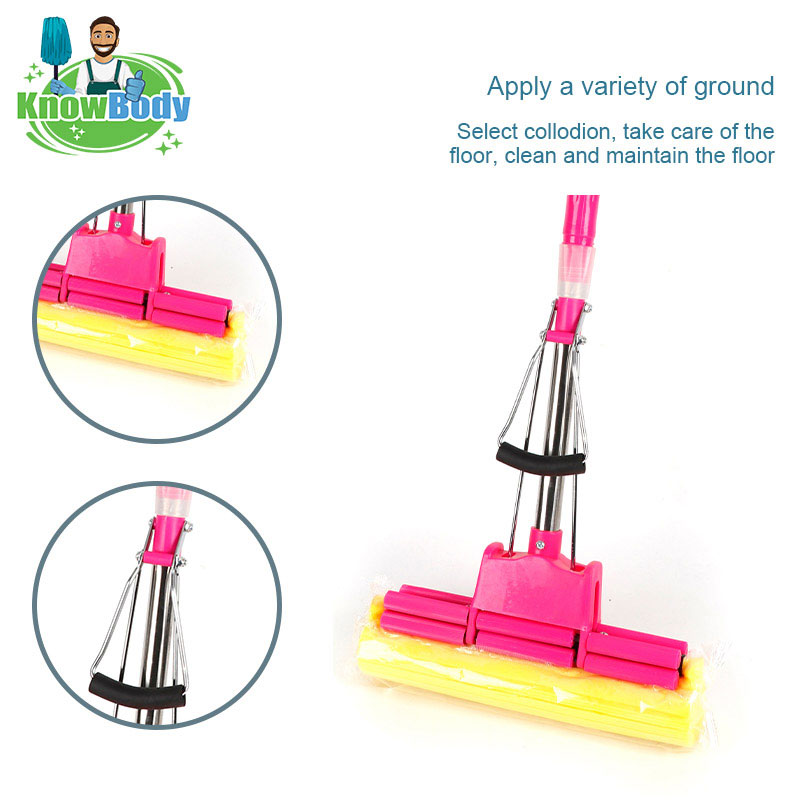 Dust mop with chenille mop pad