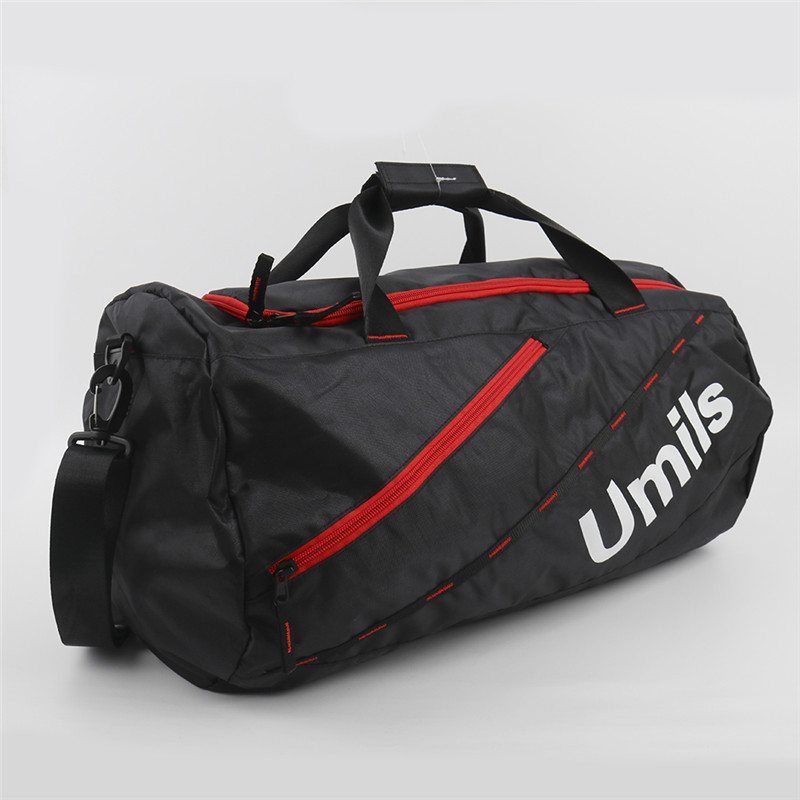 Customized Fitness Bag | Black Fitness Bag | China Fitness Bag factory