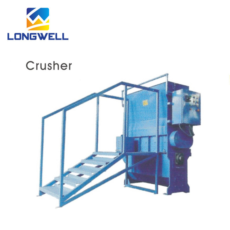 EPS Recycling System Waste Foam Crusher De-duster and EPS Beads Mix Machine