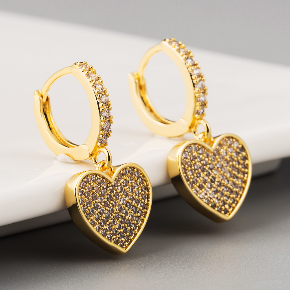 Simple Heart Earrings | Heart Earrings | Earring