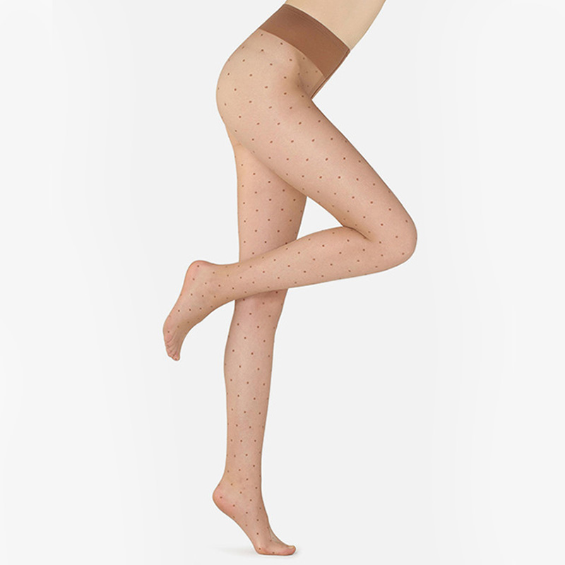 Sexy Jacquard pantyhose dot tights for women