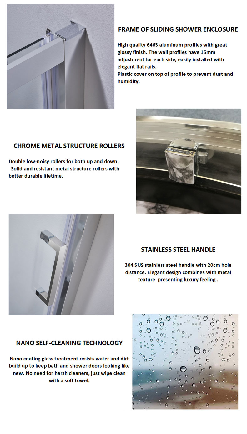 Framed Sliding Shower Door manufacturers