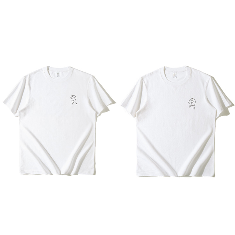 blank custom branded custom logo printing plain men T-shirt