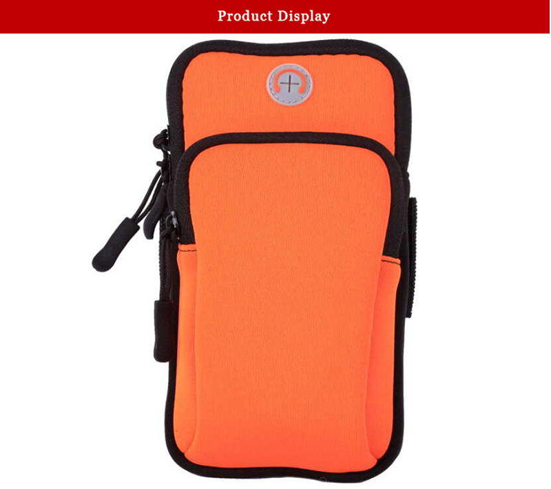 Custom Orange Sport bag