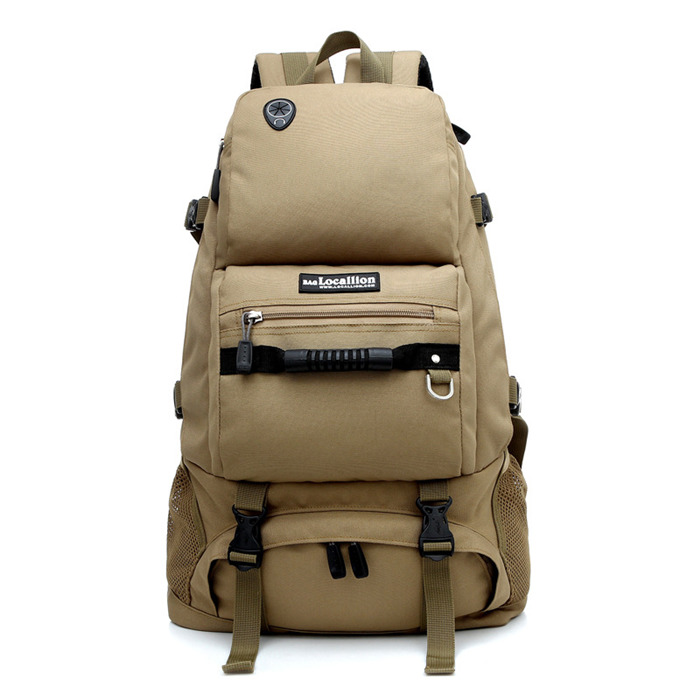 The large capacity camping backpack