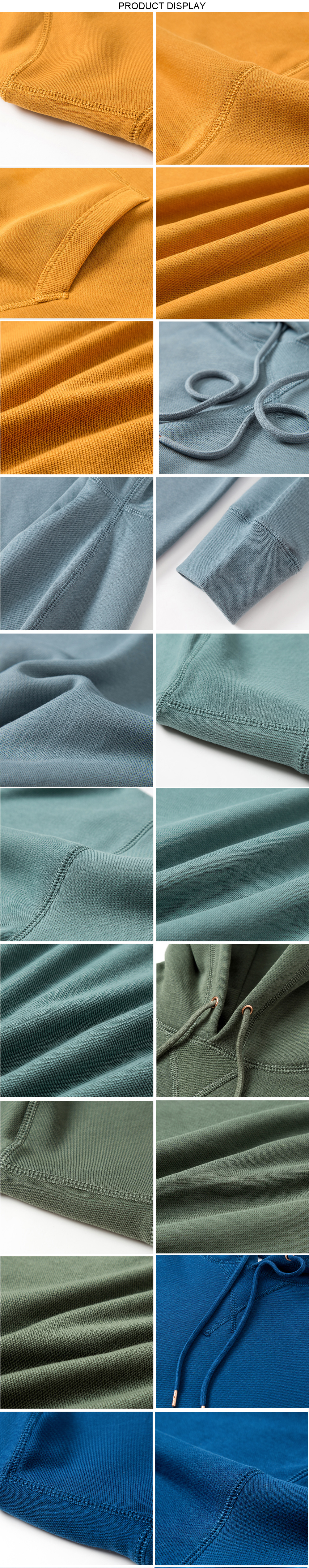 High quality custom logo print hoodie 100% cotton crew collar unisex sport sweatshirt with pocket