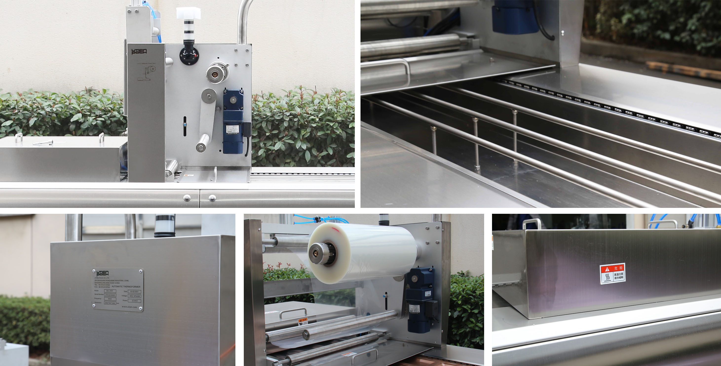 Ready Meals Thermoforming MAP Packaging Machine