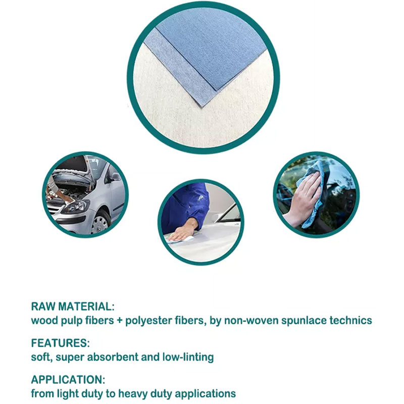 China manufacturer industrial wipes high performance multipurpose wipes