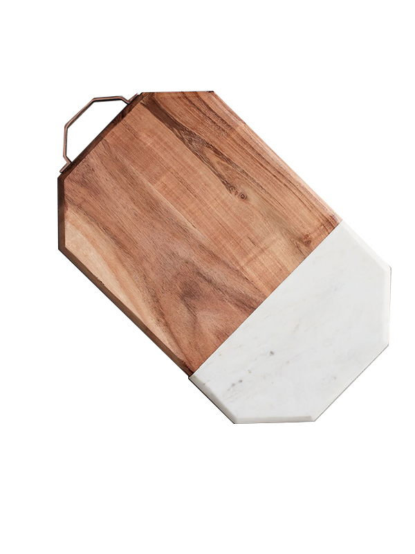 Mixed slate wood charcuterie boards